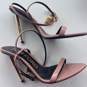 Tom Ford Lock Stiletto Sandals